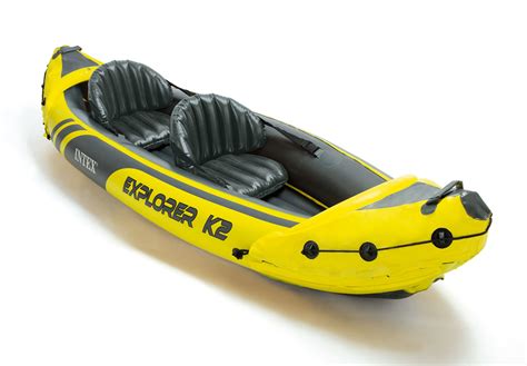 Intex kayak k2 explorer - The INTEX Challenger K2 kayak is a 2 person sit-in inflatable kayak, from the same company that makes the Explorer K2 inflatable kayak. This is our preview to help you to get a better look at this popular inflatable. A different design than the Explorer K2 which means that it is slightly more enclosed, with a closed deck and you sit inside rather …
